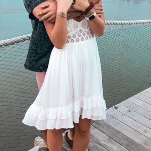 White Free People style Dress